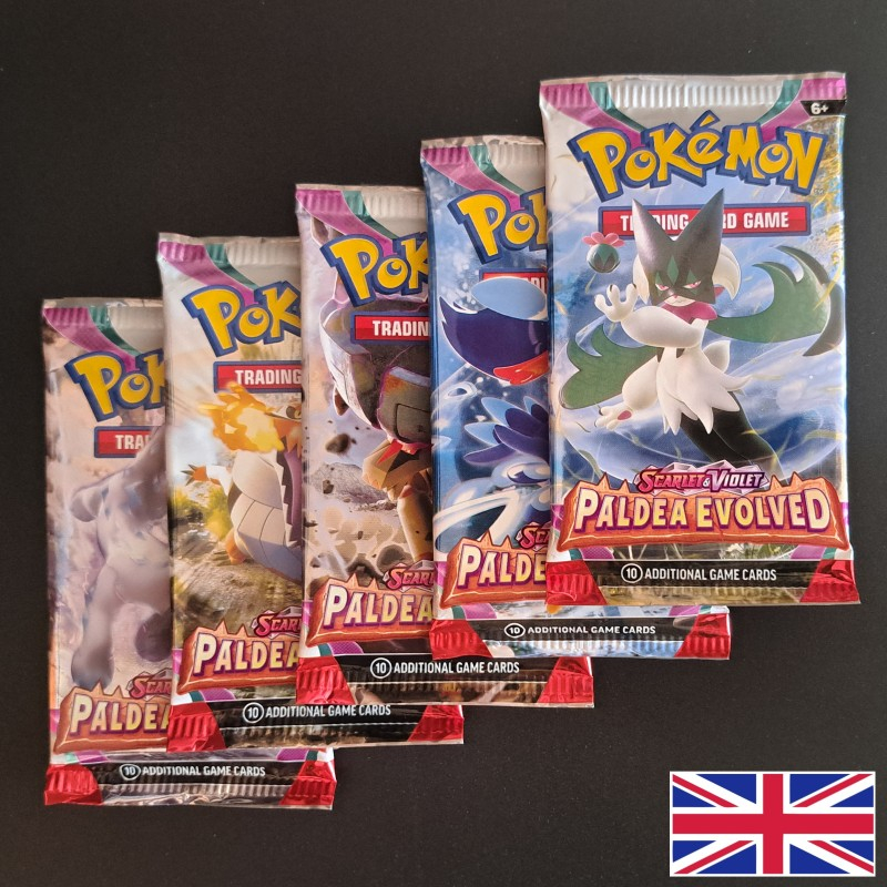 Paldea Evolved Booster Pack - Artwork Set